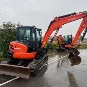 Kubota KX 057-4, 5.545 kg + 3 GODETS