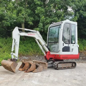 TAKEUCHI TB014, 1,5T + 5 GODETS
