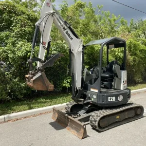 BOBCAT E26, 2,5T + 3 GODETS