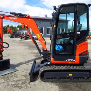 Kubota U27-4 NEUF + 3 GODETS